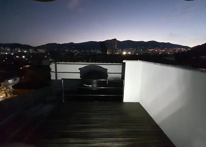 Duplex Con Hermosa Vista A La Ciudad Deck Exterior