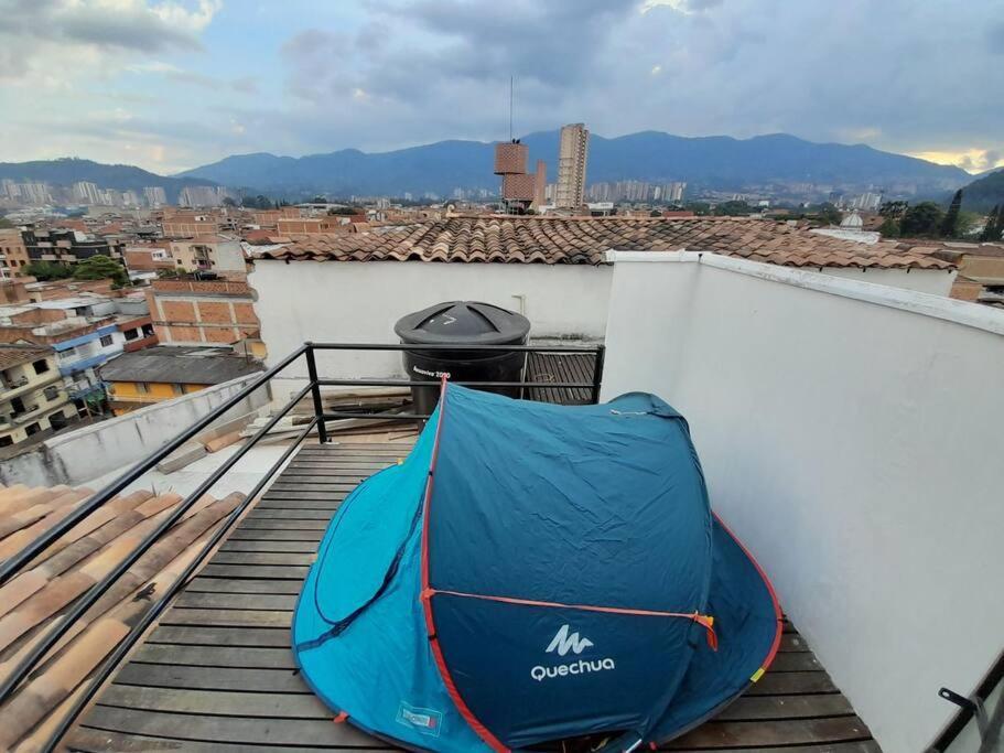 Duplex Con Hermosa Vista A La Ciudad Deck Exterior Itagui