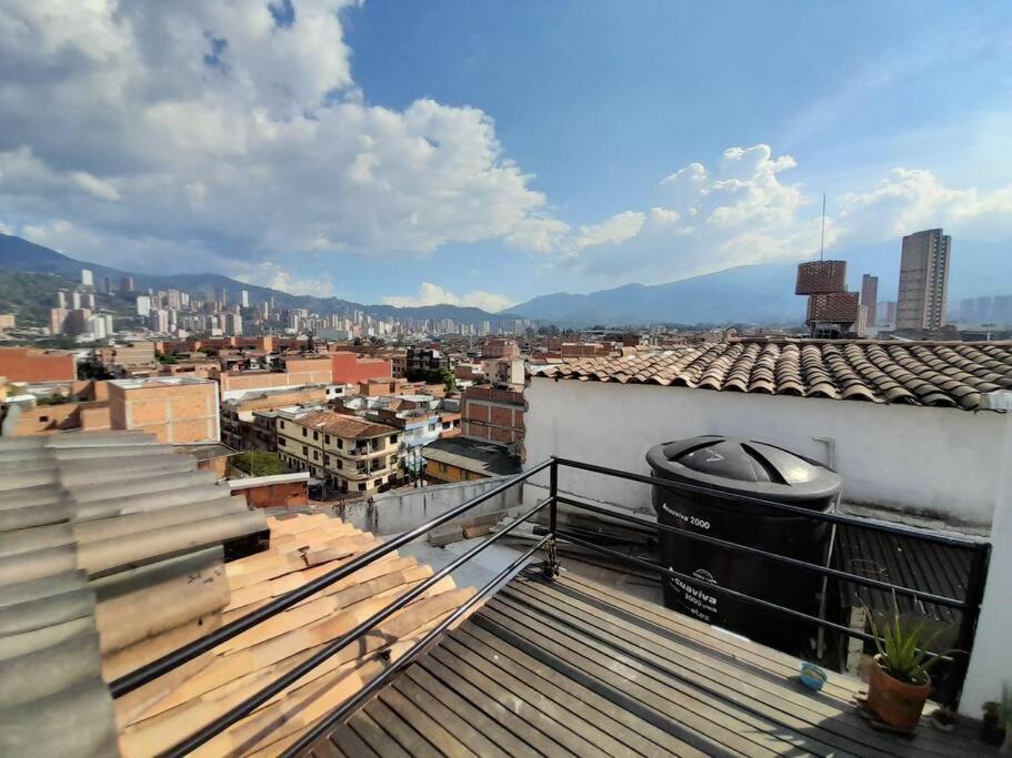 Duplex Con Hermosa Vista A La Ciudad Deck Exterior Apartment Itagui